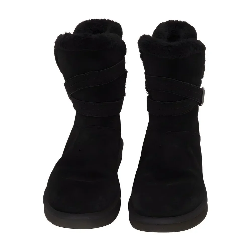 Koolaburra by UGG Womens Delene Short Boot, Black, Size 8 - Picture 4 of 7